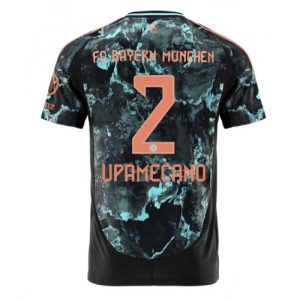 Bayern Munich Dayot Upamecano #2 Cheap Away Stadium Shirt 2024-25 For Sale