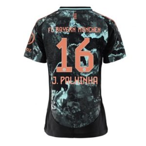 Bayern Munich Joao Palhinha #16 Best Away Football Club Jersey Women 2024-25