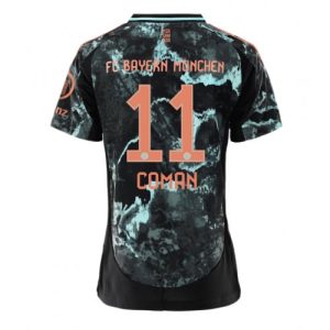 Bayern Munich Kingsley Coman #11 Best Away Football Club Jersey Women 2024-25
