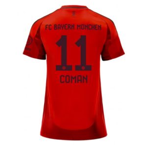 Bayern Munich Kingsley Coman #11 Best Home Football Club Jersey Women 2024-25