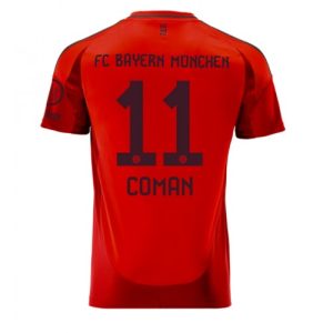 Bayern Munich Kingsley Coman #11 Cheap Home Stadium Shirt 2024-25 For Sale
