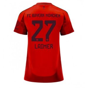 Bayern Munich Konrad Laimer #27 Best Home Football Club Jersey Women 2024-25