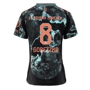 Bayern Munich Leon Goretzka #8 Best Away Football Club Jersey Women 2024-25