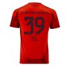 Bayern Munich Mathys Tel #39 Cheap Home Stadium Shirt 2024-25 For Sale