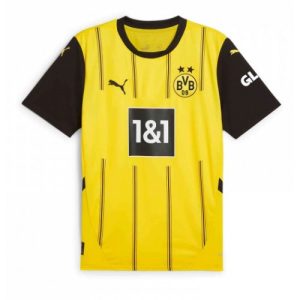 Borussia Dortmund Cheap Home Soccer Jersey 2024-25 Short Sleeve