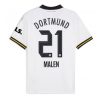 Borussia Dortmund Donyell Malen #21 Cheap Third Soccer Jersey 2024-25 Short Sleeve