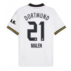 Borussia Dortmund Donyell Malen #21 Cheap Third Soccer Jersey 2024-25 Short Sleeve
