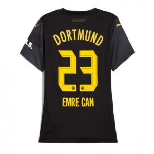 Borussia Dortmund Emre Can #23 Away Football Club Jersey Women 2024-25