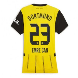 Borussia Dortmund Emre Can #23 Home Football Club Jersey Women 2024-25