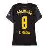 Borussia Dortmund Felix Nmecha #8 Away Football Club Jersey Women 2024-25