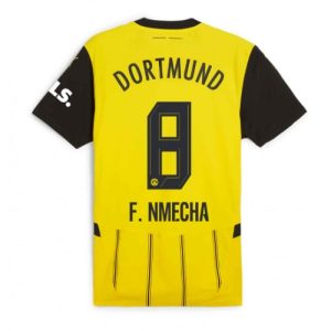 Borussia Dortmund Felix Nmecha #8 Cheap Home Soccer Jersey 2024-25 Short Sleeve