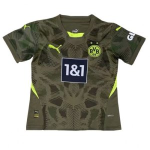 Borussia Dortmund Goalkeeper Cheap Away Soccer Jersey 2024-25 Short Sleeve