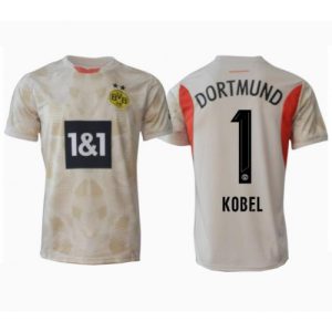 Borussia Dortmund Gregor Kobel #1 Goalkeeper Cheap Home Soccer Jersey 2024-25 Short Sleeve