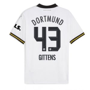 Borussia Dortmund Jamie Bynoe-Gittens #43 Cheap Third Soccer Jersey 2024-25 Short Sleeve