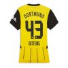 Borussia Dortmund Jamie Bynoe-Gittens #43 Home Football Club Jersey Women 2024-25