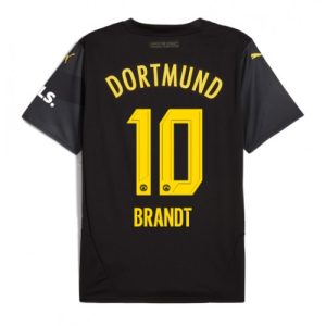 Borussia Dortmund Julian Brandt #10 Cheap Away Soccer Jersey 2024-25 Short Sleeve