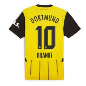 Borussia Dortmund Julian Brandt #10 Cheap Home Soccer Jersey 2024-25 Short Sleeve