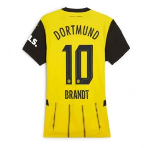 Borussia Dortmund Julian Brandt #10 Home Football Club Jersey Women 2024-25