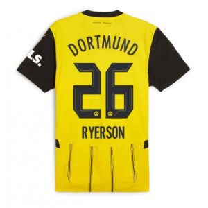 Borussia Dortmund Julian Ryerson #26 Cheap Home Soccer Jersey 2024-25 Short Sleeve