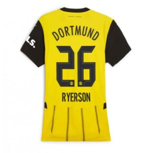 Borussia Dortmund Julian Ryerson #26 Home Football Club Jersey Women 2024-25