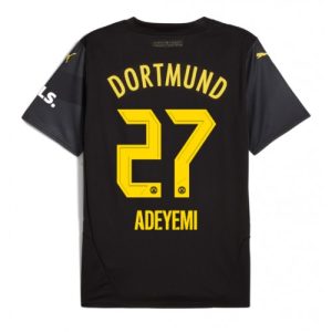 Borussia Dortmund Karim Adeyemi #27 Cheap Away Soccer Jersey 2024-25 Short Sleeve