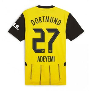 Borussia Dortmund Karim Adeyemi #27 Cheap Home Soccer Jersey 2024-25 Short Sleeve