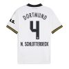 Borussia Dortmund Nico Schlotterbeck #4 Cheap Third Soccer Jersey 2024-25 Short Sleeve