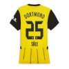 Borussia Dortmund Niklas Sule #25 Home Football Club Jersey Women 2024-25