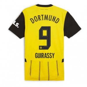 Borussia Dortmund Serhou Guirassy #9 Cheap Home Soccer Jersey 2024-25 Short Sleeve
