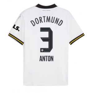 Borussia Dortmund Waldemar Anton #3 Cheap Third Soccer Jersey 2024-25 Short Sleeve