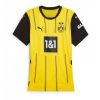 Borussia Dortmund Waldemar Anton #3 Home Football Club Jersey Women 2024-25