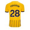 Brighton Evan Ferguson #28 Cheap Men's Away Football Shirt 2024-25 Short Sleeve