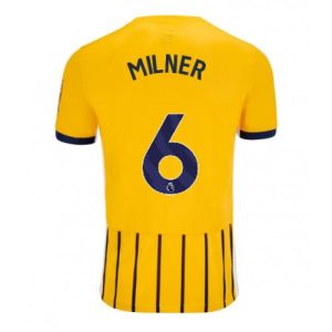 Brighton James Milner #6 Cheap Men's Away Football Shirt 2024-25 Short Sleeve