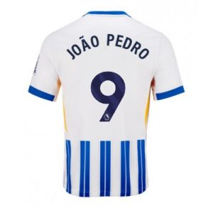 Brighton Joao Pedro #9 Cheap Men's Home Football Shirt 2024-25 Short Sleeve
