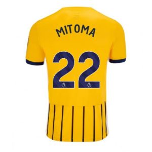 Brighton Kaoru Mitoma #22 Cheap Men's Away Football Shirt 2024-25 Short Sleeve