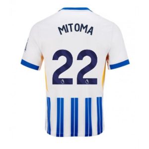 Brighton Kaoru Mitoma #22 Cheap Men's Home Football Shirt 2024-25 Short Sleeve