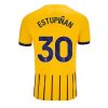 Brighton Pervis Estupinan #30 Cheap Men's Away Football Shirt 2024-25 Short Sleeve