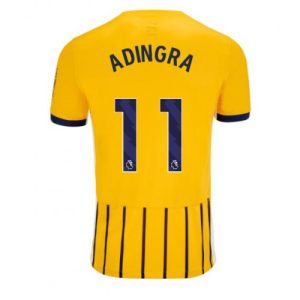 Brighton Simon Adingra #11 Cheap Men's Away Football Shirt 2024-25 Short Sleeve