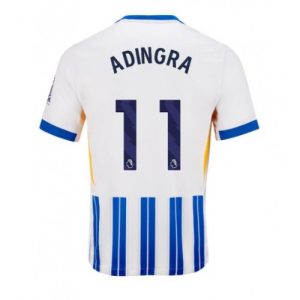 Brighton Simon Adingra #11 Cheap Men's Home Football Shirt 2024-25 Short Sleeve