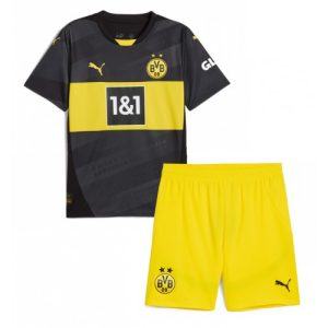 Cheap Borussia Dortmund Football Jerseys Away Stadium Kit for Kids 2024-25