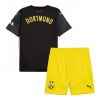 Cheap Borussia Dortmund Football Jerseys Away Stadium Kit for Kids 2024-25