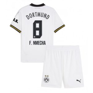 Cheap Borussia Dortmund Football Jerseys Felix Nmecha #8 Third Stadium Kit for Kids 2024-25