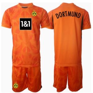 Cheap Borussia Dortmund Football Jerseys Goalkeeper Third Stadium Kit for Kids 2024-25