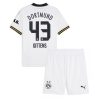 Cheap Borussia Dortmund Football Jerseys Jamie Bynoe-Gittens #43 Third Stadium Kit for Kids 2024-25