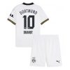 Cheap Borussia Dortmund Football Jerseys Julian Brandt #10 Third Stadium Kit for Kids 2024-25