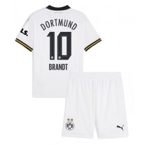 Cheap Borussia Dortmund Football Jerseys Julian Brandt #10 Third Stadium Kit for Kids 2024-25
