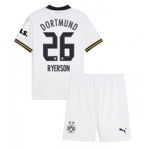 Cheap Borussia Dortmund Football Jerseys Julian Ryerson #26 Third Stadium Kit for Kids 2024-25