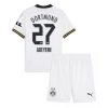 Cheap Borussia Dortmund Football Jerseys Karim Adeyemi #27 Third Stadium Kit for Kids 2024-25