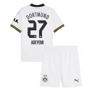 Cheap Borussia Dortmund Football Jerseys Karim Adeyemi #27 Third Stadium Kit for Kids 2024-25