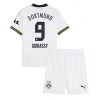 Cheap Borussia Dortmund Football Jerseys Serhou Guirassy #9 Third Stadium Kit for Kids 2024-25
